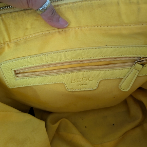Yellow BCBG Paris Handbag - Picture 9 of 9